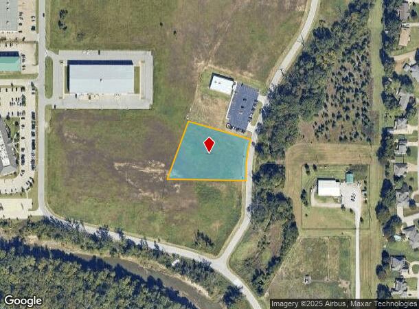 308 S Adams St W, Jenks, OK Parcel Map