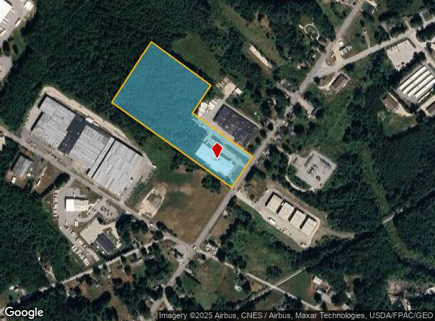 1891 Hotel Rd, Auburn, ME Parcel Map