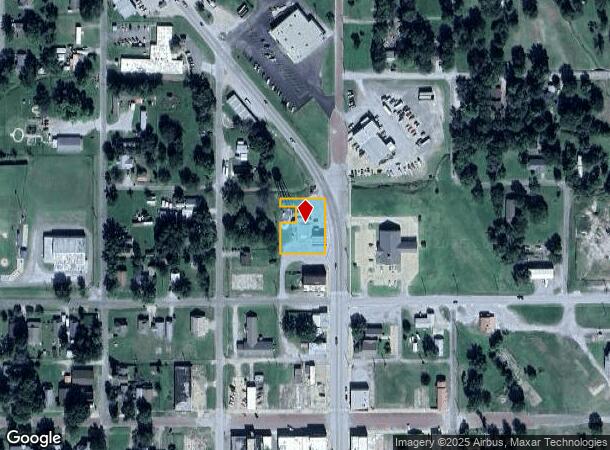 223 N Broadway Ave, Haskell, OK Parcel Map