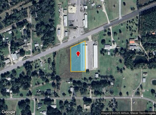 24365 Fannett Rd, Hamshire, TX Parcel Map