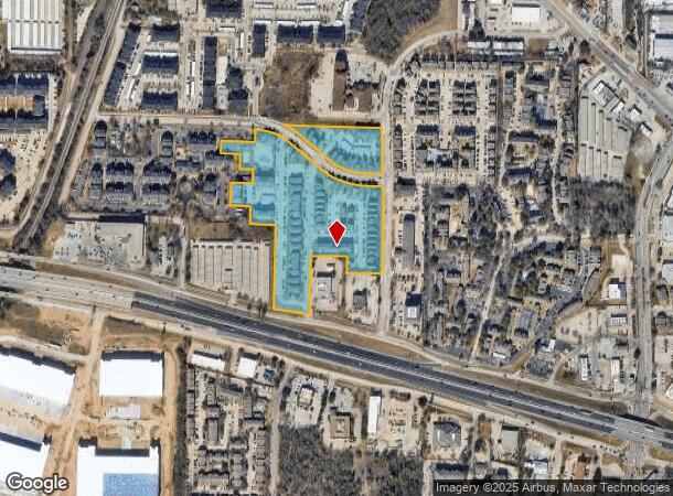  500 Inman St, Denton, TX Parcel Map