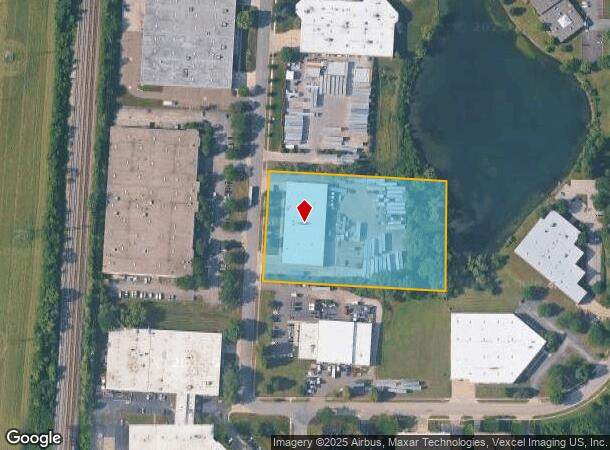 1155 Frontenac Rd, Naperville, IL Parcel Map