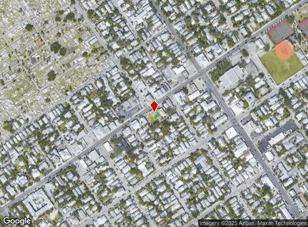 1100 Truman Ave, Key West, FL Parcel Map