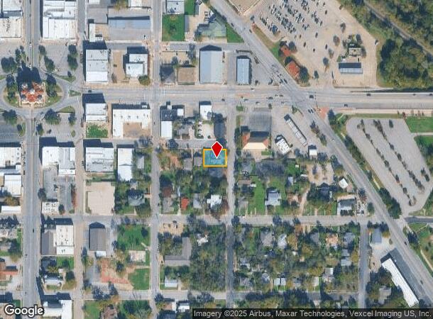 110 S Walnut St, Weatherford, TX Parcel Map