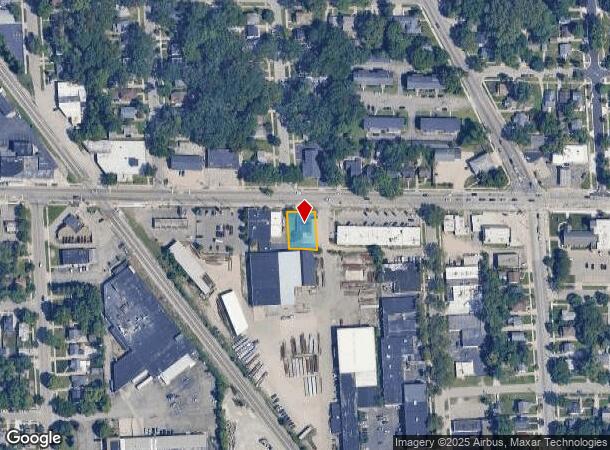  1234 Burton St Se, Grand Rapids, MI Parcel Map
