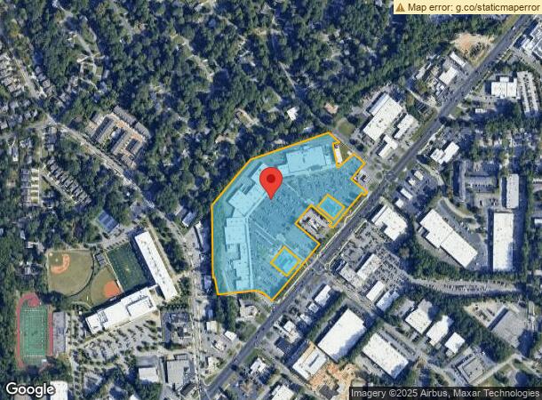  5544 Peachtree Industrial Blvd, Chamblee, GA Parcel Map