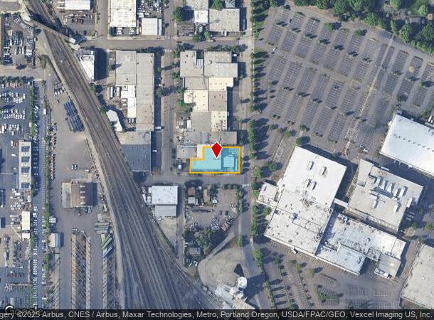 2129 Se Bush St, Portland, OR Parcel Map