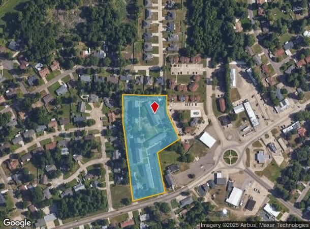 523 Redwater Rd, Wake Village, TX Parcel Map
