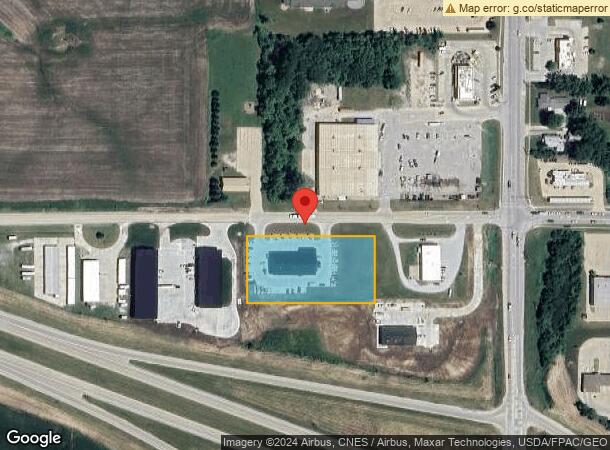  1318 W Bell Ave, Knoxville, IA Parcel Map