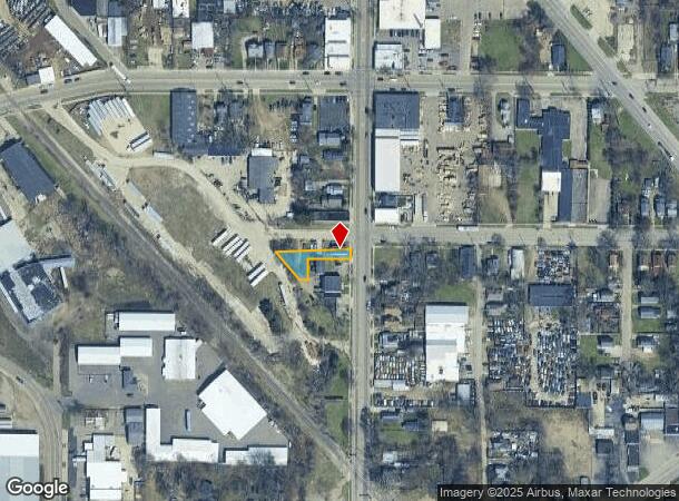  702 Mills St, Kalamazoo, MI Parcel Map