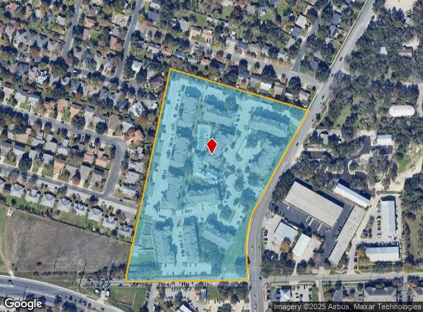  8800 S 1St St, Austin, TX Parcel Map