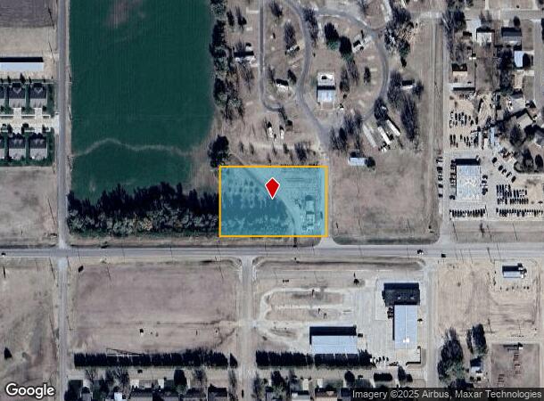  1511 Village Ave, Larned, KS Parcel Map