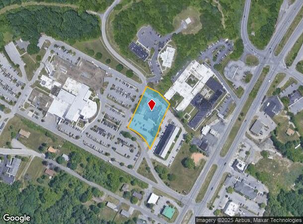 3706 S Main St, Blacksburg, VA Parcel Map