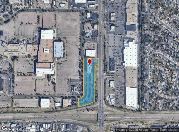  669 Citadel Dr E, Colorado Springs, CO Parcel Map