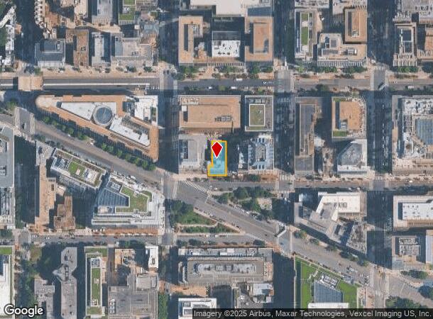  2019 I St Nw, Washington, DC Parcel Map