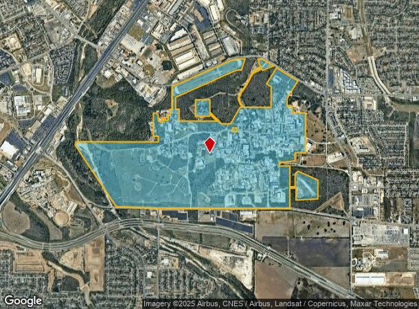  6220 Culebra Rd, San Antonio, TX Parcel Map