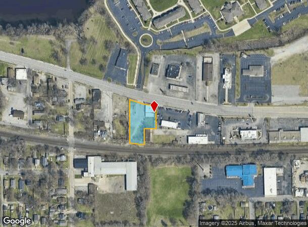  1740 Lincoln Way E, South Bend, IN Parcel Map