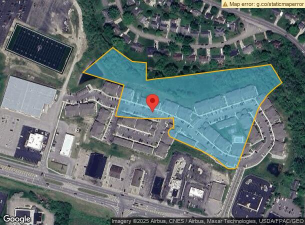  1733 Bellmeadow Dr N, Lancaster, OH Parcel Map