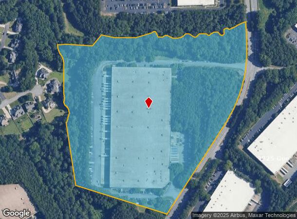 1005 Satellite Blvd Nw, Suwanee, GA Parcel Map