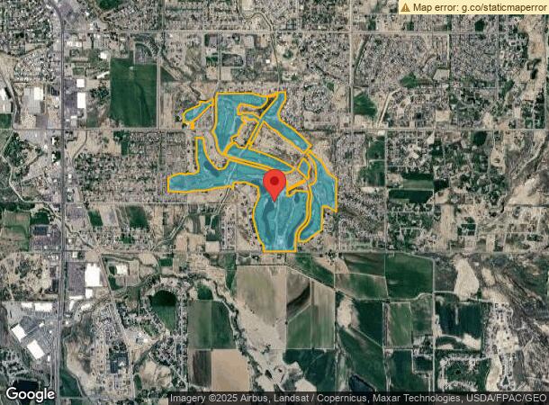  2500 Bridges Dr, Montrose, CO Parcel Map