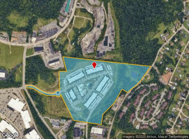 1000 Meredith Dr, Mc Kees Rocks, PA Parcel Map