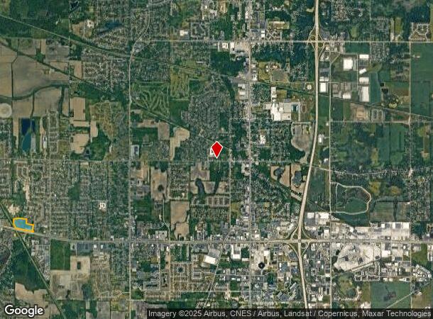  7700 Clark Approx St, Merrillville, IN Parcel Map