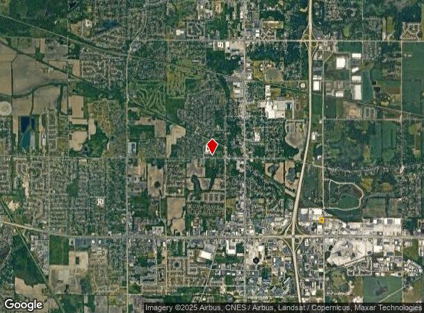  1600 E 79Th Approx Ave, Merrillville, IN Parcel Map