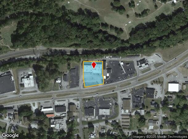  1034 S Roane St, Harriman, TN Parcel Map