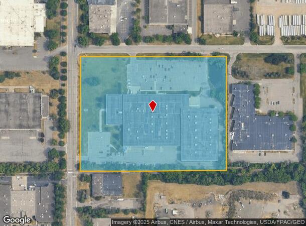  2600 Niagara Ln N, Minneapolis, MN Parcel Map