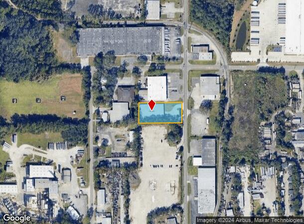  136 Ellis Rd N, Jacksonville, FL Parcel Map