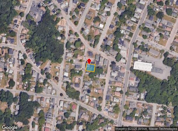 46 Thomas St, Woonsocket, RI Parcel Map