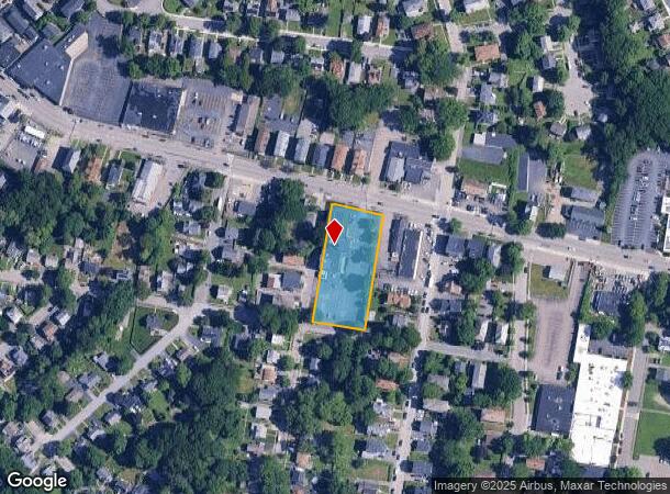 372 Chandler St, Worcester, MA Parcel Map