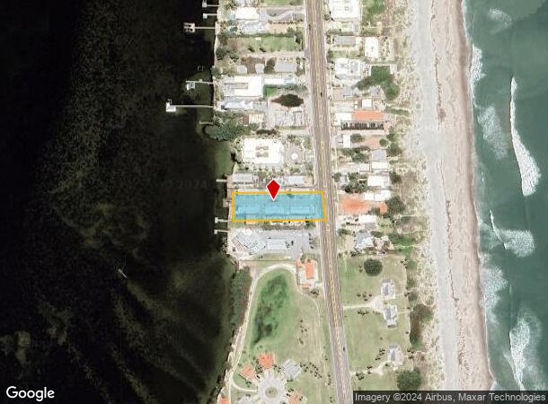  3550 S Atlantic Ave, Cocoa Beach, FL Parcel Map