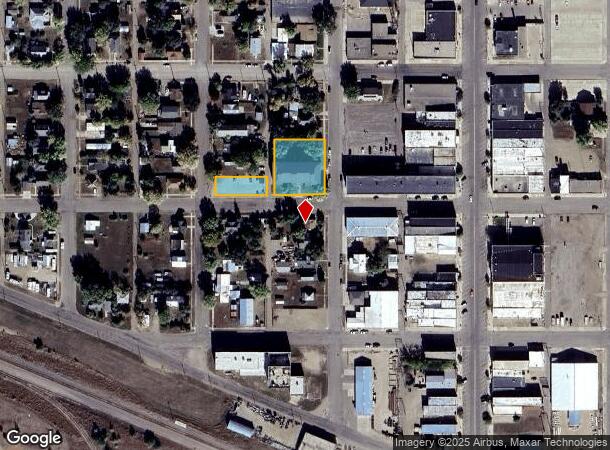 210 3Rd St W, Mobridge, SD Parcel Map