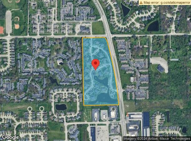  5756 Cross Creek Dr, Indianapolis, IN Parcel Map