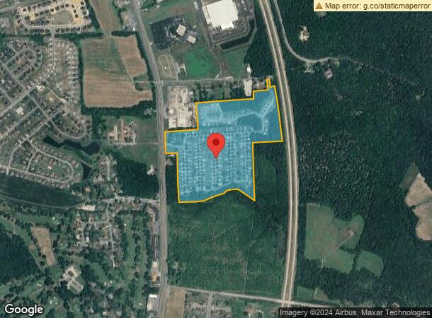  3023 S Dupont Blvd, Smyrna, DE Parcel Map