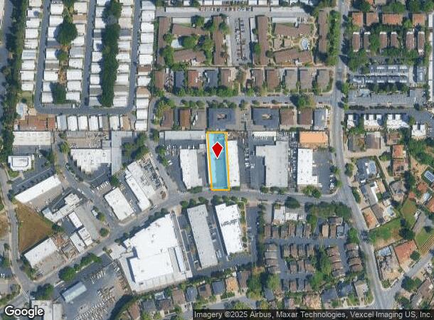  745 E Mcglincy Ln, Campbell, CA Parcel Map