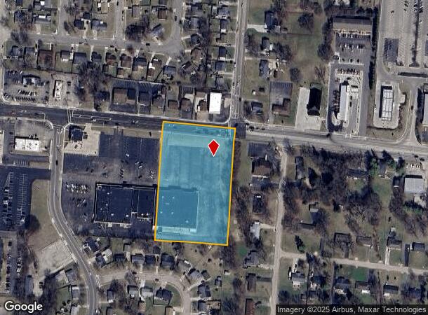 1084 E 2Nd St, Franklin, OH Parcel Map
