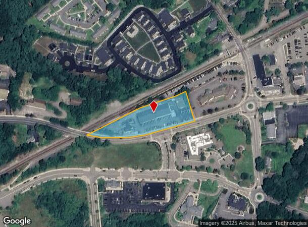  156 Main St, Norfolk, MA Parcel Map