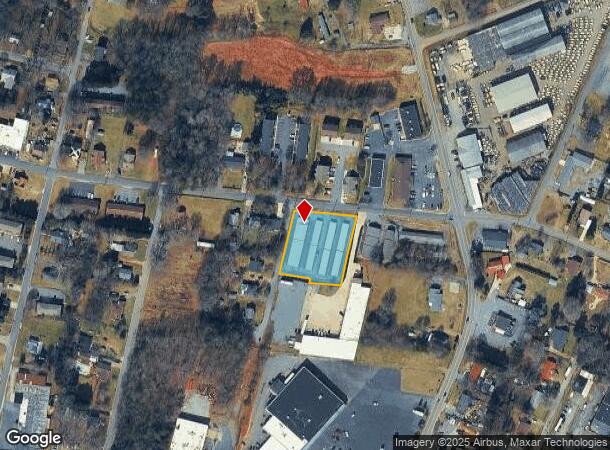  1548 14Th Ave Ne, Hickory, NC Parcel Map
