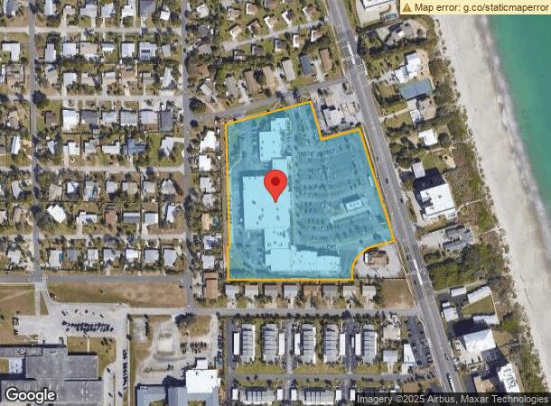  123 N Boskind Rd, Indialantic, FL Parcel Map