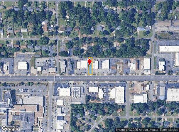  1542 Watson Blvd, Warner Robins, GA Parcel Map