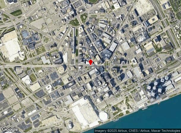  811 W Jefferson Ave, Detroit, MI Parcel Map
