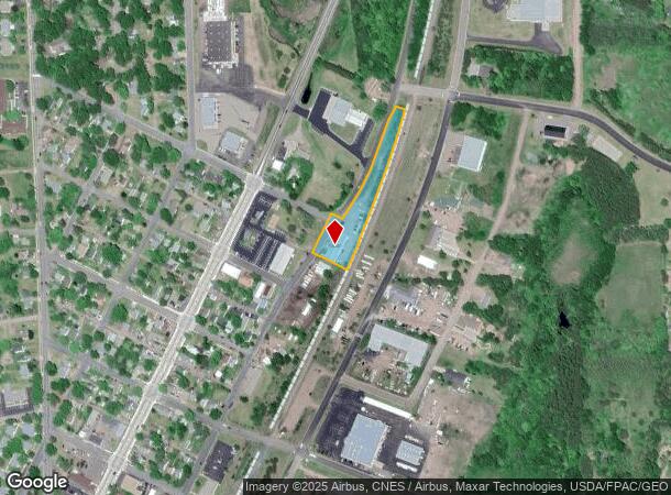 1118 N Front St, Spooner, WI Parcel Map