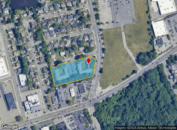  2 Baker St, West Babylon, NY Parcel Map