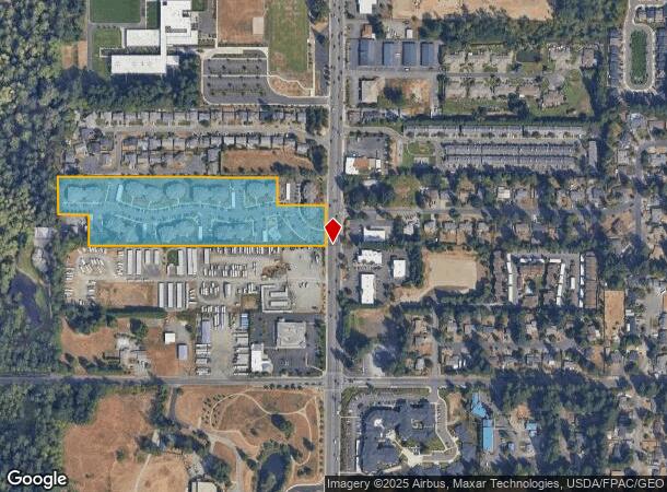  14126 Meridian E, Puyallup, WA Parcel Map