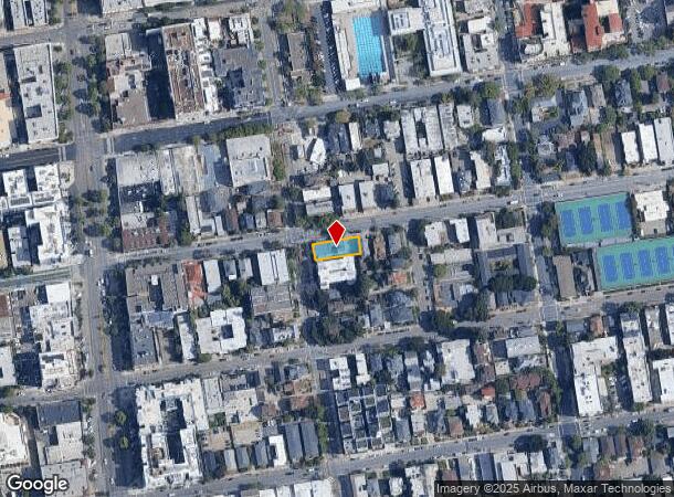  2204 Channing Way, Berkeley, CA Parcel Map