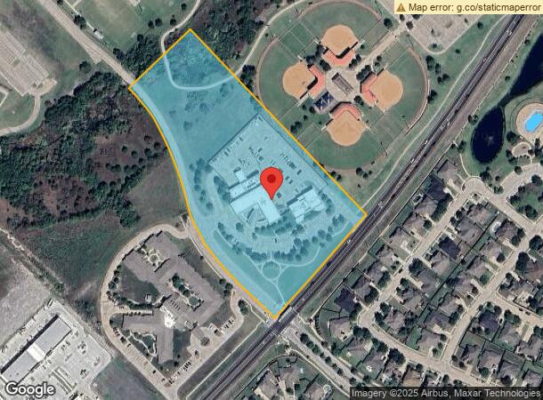  110 Justice Center Dr, Forney, TX Parcel Map