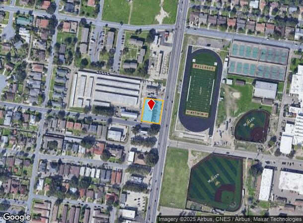  2219 N 23Rd St, Mcallen, TX Parcel Map