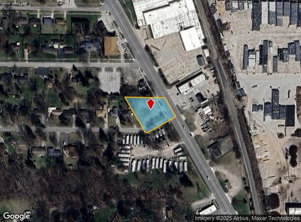 5940 Dixie Hwy, Saginaw, MI Parcel Map